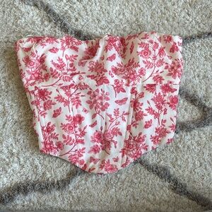 Floral Corset Top